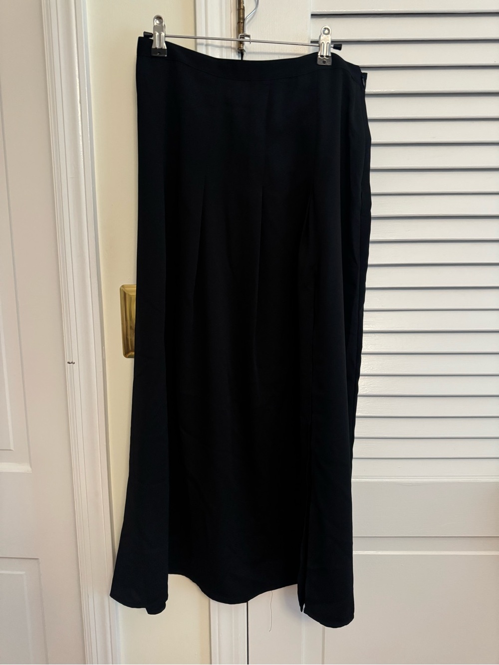 Bar III Black Flowing Maxi Skirt